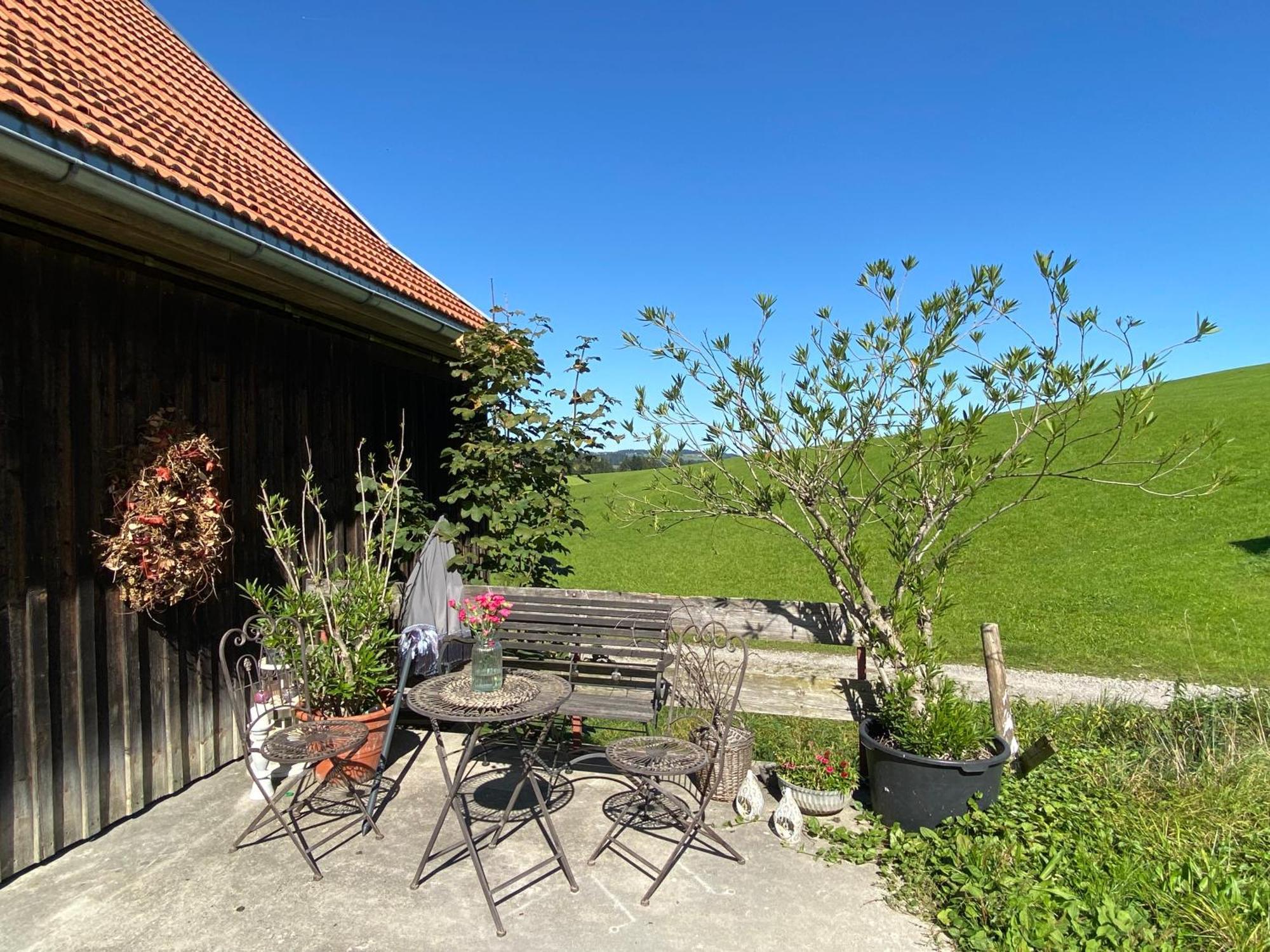 Allgaeu Cottage - Traumhafter Blick In Die Schweizer Berge Вайлер-Зиммерберг Экстерьер фото